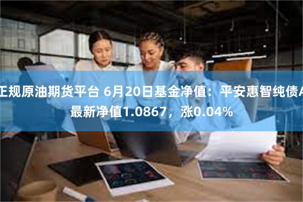 正规原油期货平台 6月20日基金净值：平安惠智纯债A最新净值1.0867，涨0.04%